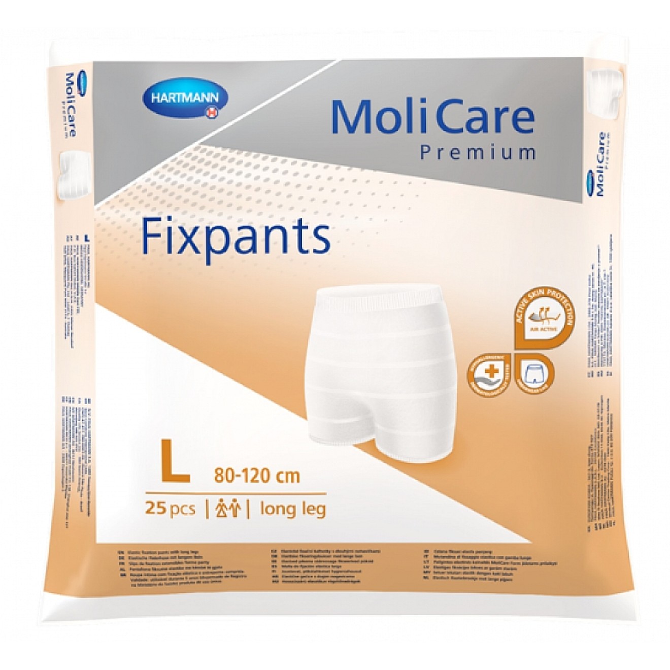 MOLICARE Premium Fixpants long leg Gr.M 5 ST 947796 
