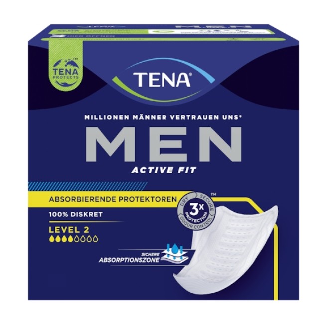 Tena Men Active Fit Level Inkontinenz Einlagen 20 Stk, 45% OFF