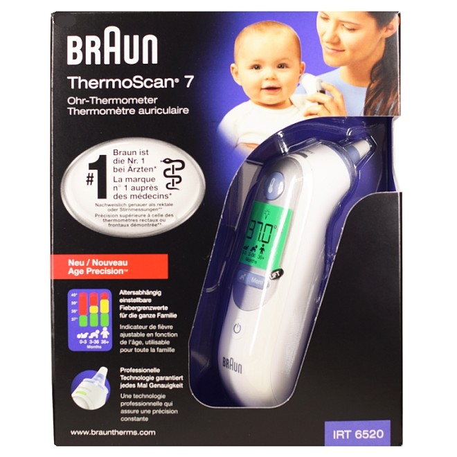 Braun Thermoscan 7 IRT 6520 Ohrthermometer Sonderangebot