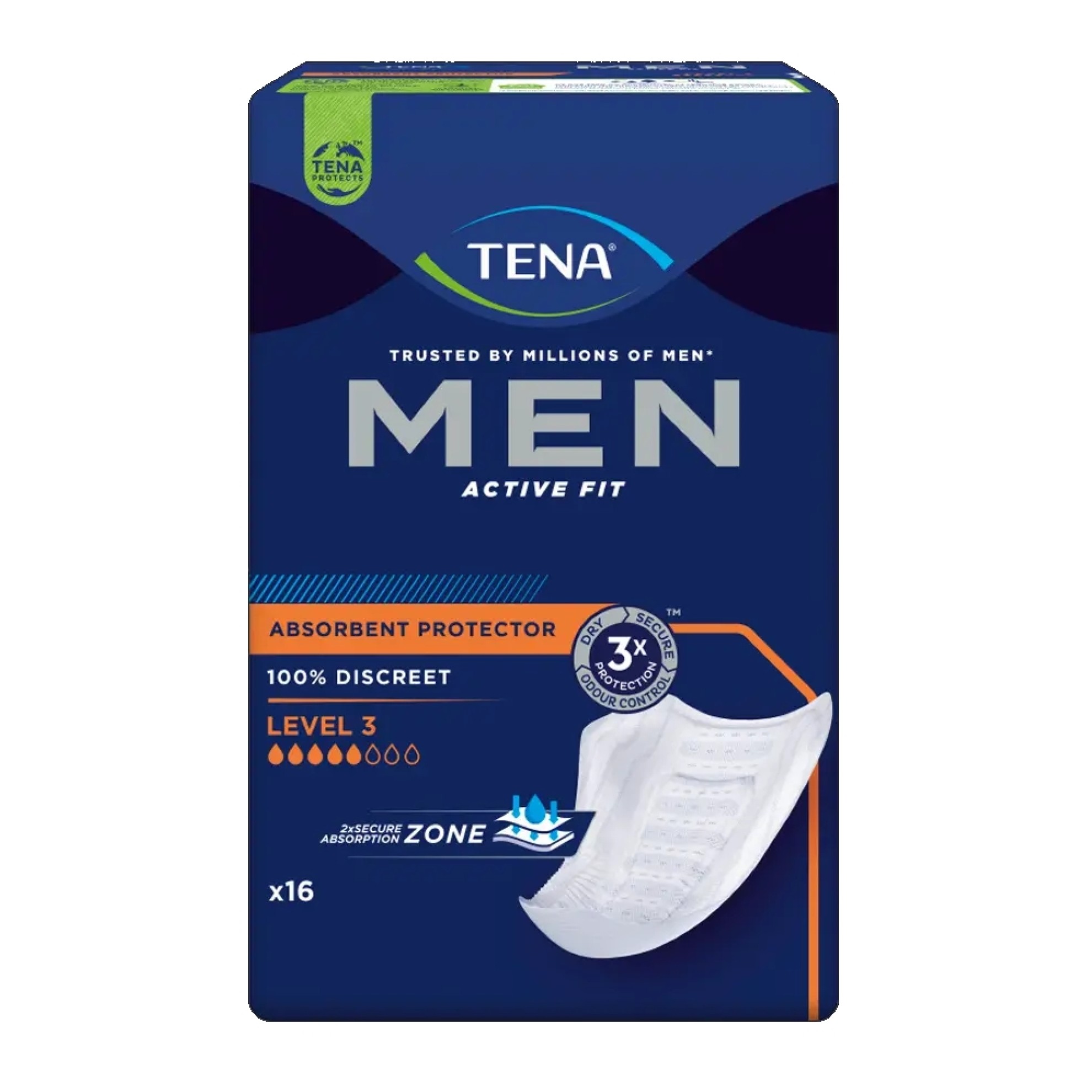 TENA MEN Active Fit Level 3 Inkontinenz Einlagen Sonderangebot